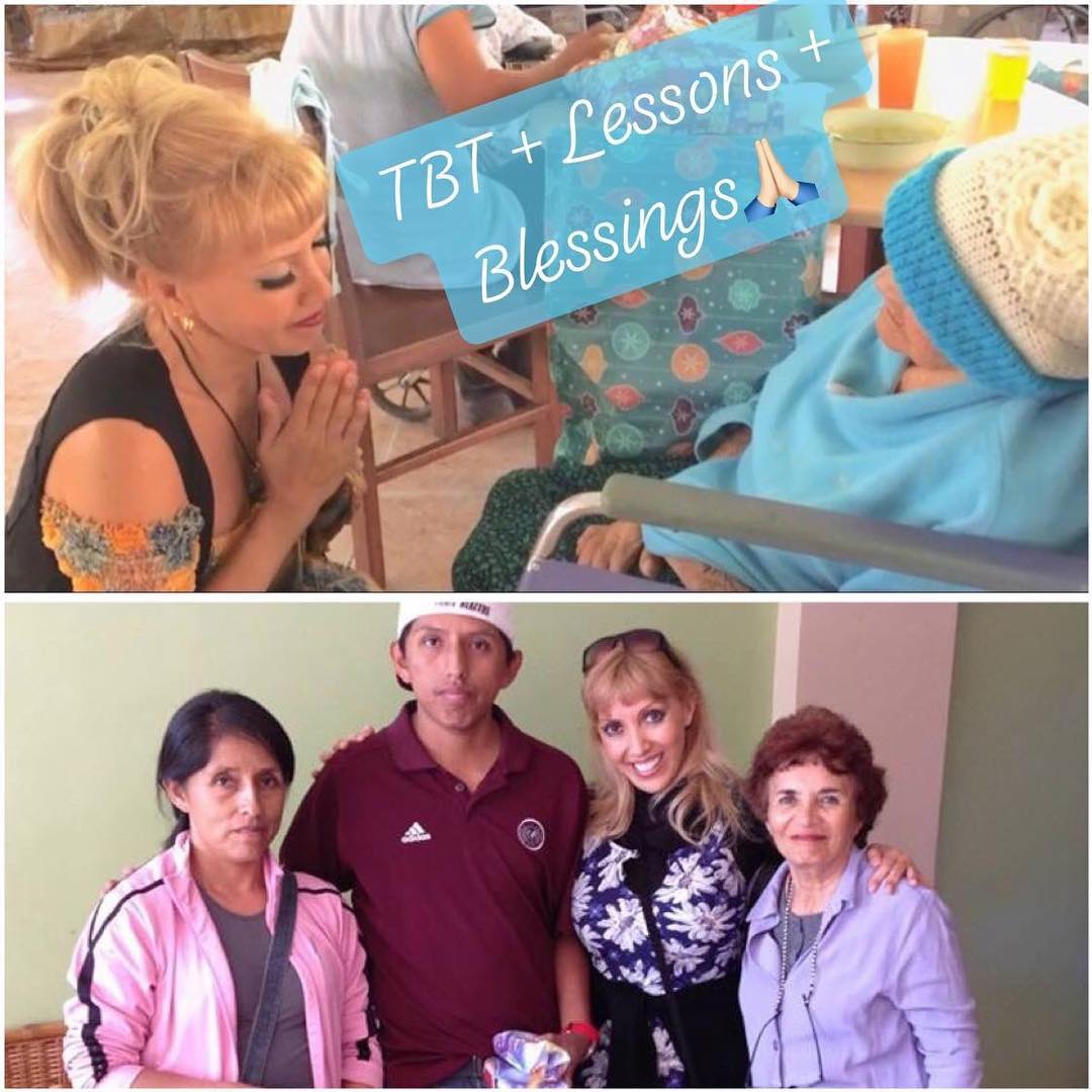 #ContrastLESSONs ✨☯️ . This is a Full of Wisdom #TBT... Blessings with Lessons ☯️ Mom and I #Sponsored the private