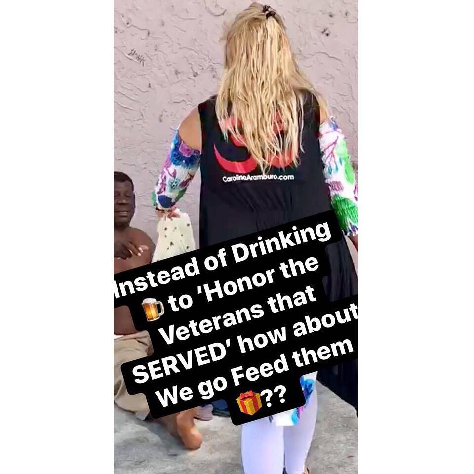 Since a Huge Percentage of our Veterans are #Homeless .. if we really want to #HonorVeterans today we can go #FeedT