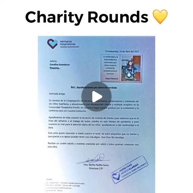 This week, our #Charity Labors of Love is focused on helping the #DisabledChildren "Puntiti" Center in Bolivia bringing them their…